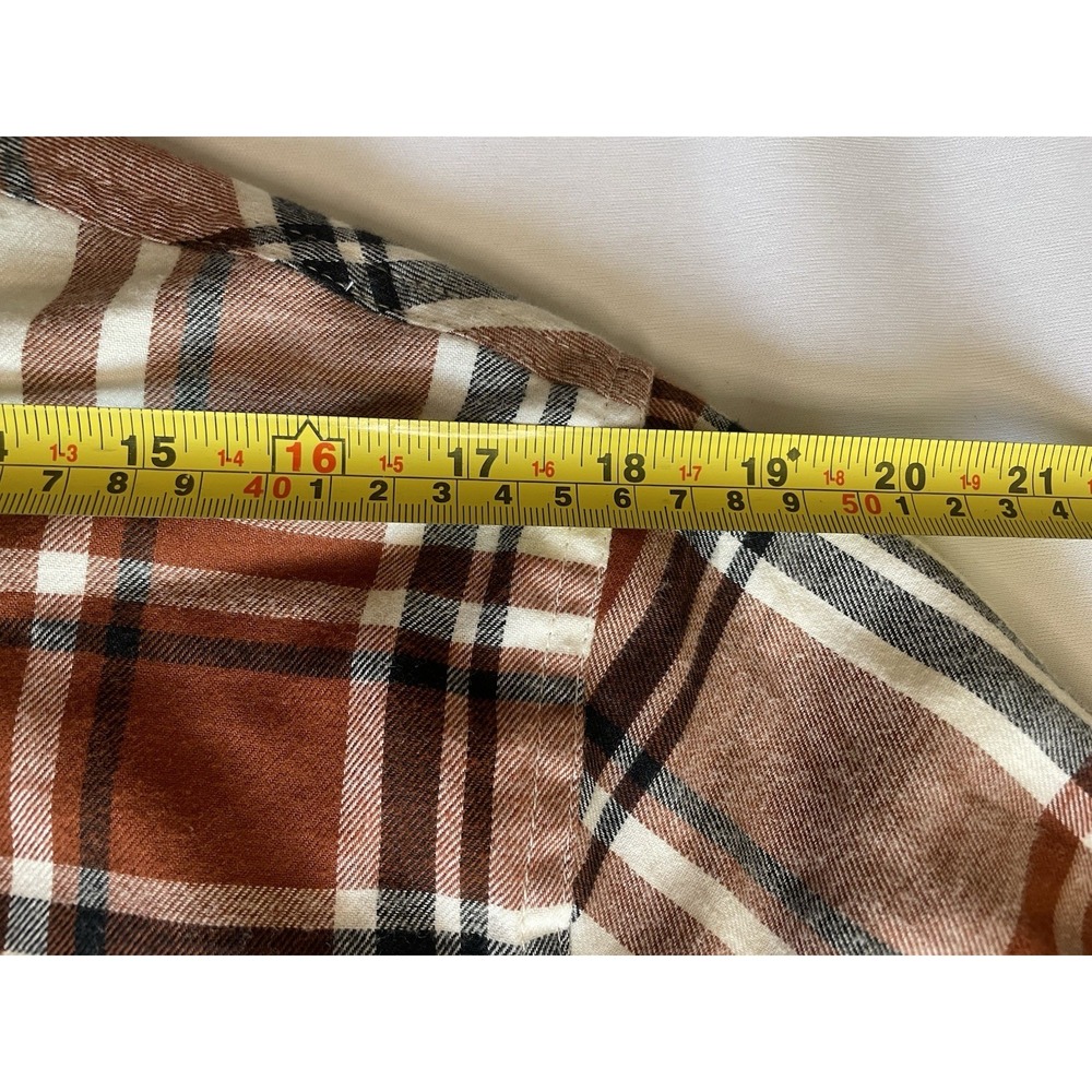 Weatherproof Vintage Mens XXL Plaid Comfort Stretch Long Sleeve Button Down - Picture 6 of 11